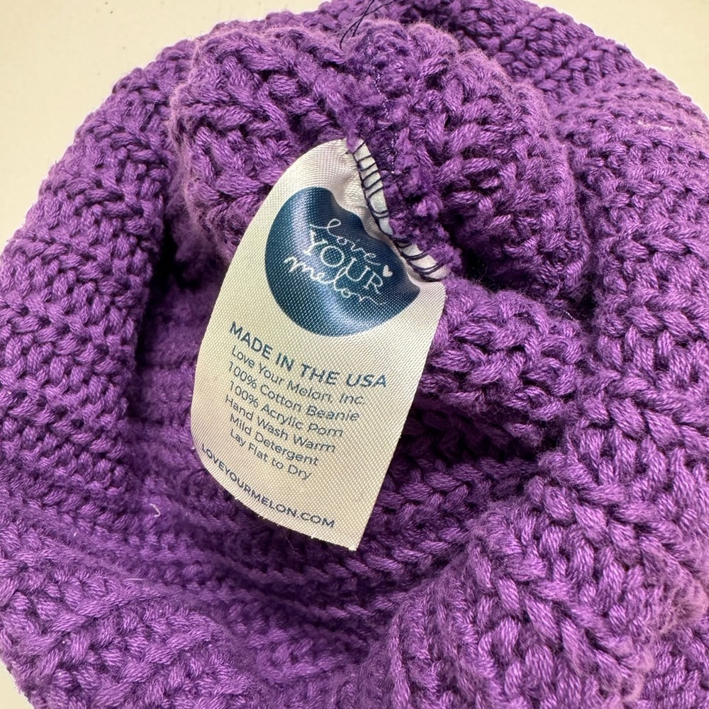 LIMITED EDITION Super Bowl LII “Crew 52” Winter Beanie by Love Your Melon - Picture 5 of 8